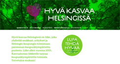 Desktop Screenshot of hyvakasvaa.fi